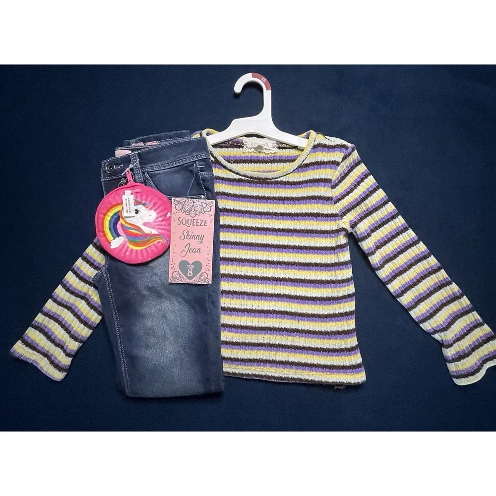 Huge Lot Girls Size 7/8 Clothes NEW &EC Dress Gymboree Sweatshirts Winter 7 8